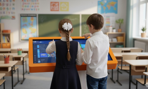 Роль интерактивных столов в развитии когнитивных навыков дошкольников - klass.market - Москва