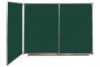 Школьная трехэлементная доска WDK 120х150/300 см, магнитно-комбинированная, алюминиевый профиль - klass.market - Москва