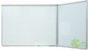 Доска магнитная маркерная школьная двухэлементная BoardSYS (100x255 см) алюминиевая рама - klass.market - Москва