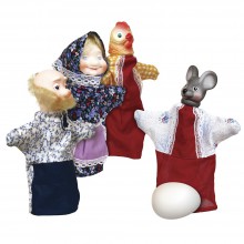 Куклы-перчатки для театра в детский сад "Курочка РЯБА" - klass.market - Москва