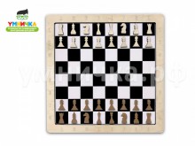 Настенная игра «2 в 1 шашки + шахматы» - klass.market - Москва