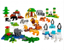 Дикие животные LEGO DUPLO для кабинета логопеда - klass.market - Москва