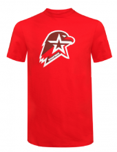 Красная футболка «Юнармия» (XS) - klass.market - Москва