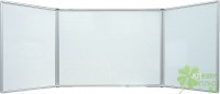 Школьная трехэлементная доска BoardSYS 120х150/300 см, магнитно-маркерная, металлокерамическое покрытие - klass.market - Москва