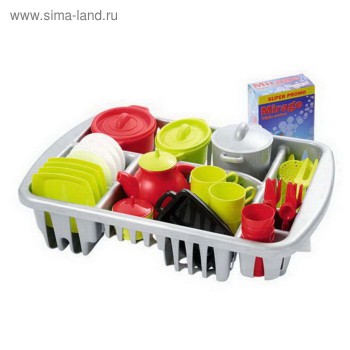 Набор посуды игрушечной 45 предметов - klass.market - Москва