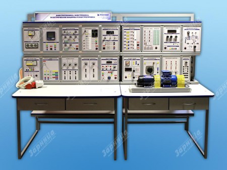 Комплект учебно-лабораторного оборудования "Электротехника, электроника, электрические машины и электропривод" (Э-Э-М-СК-1) - klass.market - Москва